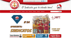 Desktop Screenshot of comerciarios.org.br